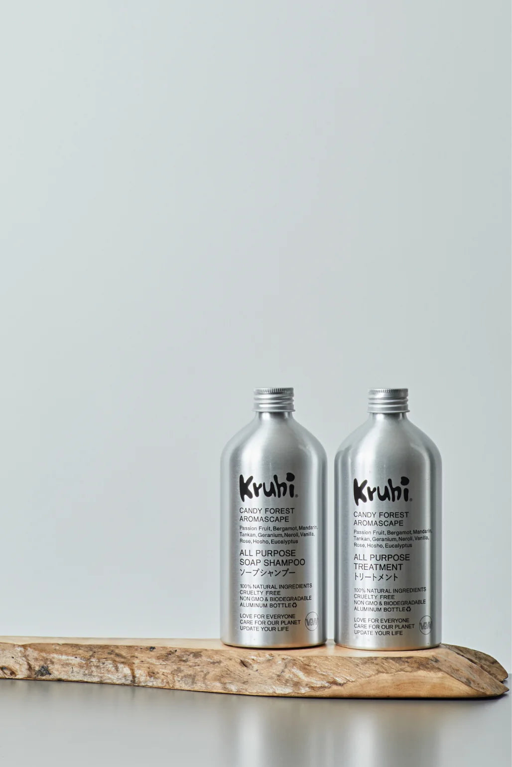 各1個　kruhi  クルヒ　シャンプー　トリートメント Kruhiボタニカル石けんシャンプー＆トリートメント スターターセット